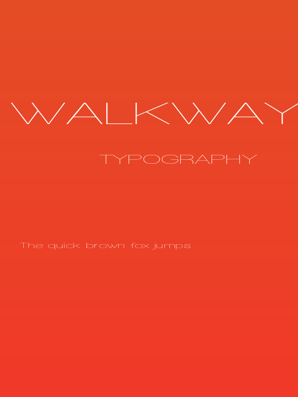 Walkway UltraExpand Poster
