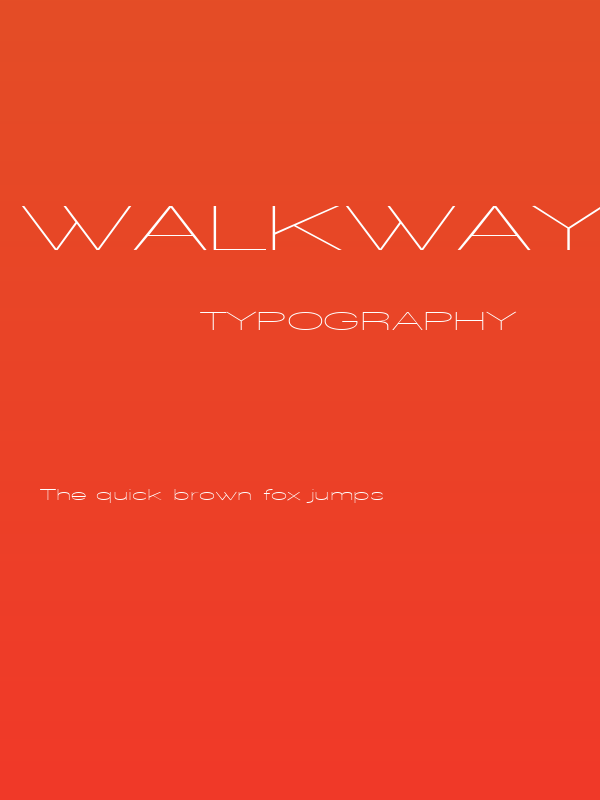 Walkway UltraExpand Poster