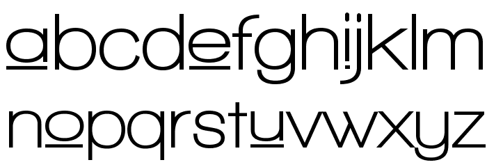 Walkway Upper Bold Font LOWERCASE