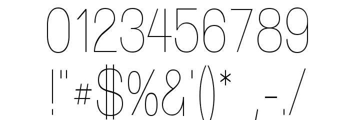 Walkway Upper Condensed Font OTHER CHARS