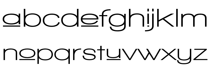 Walkway Upper Expand Bold Font LOWERCASE