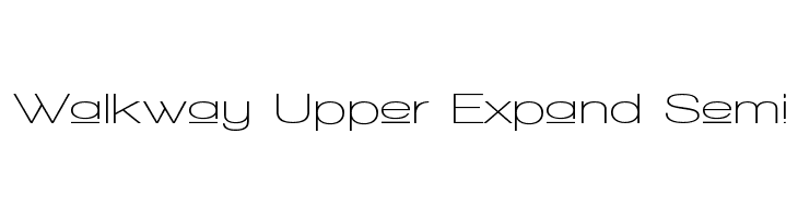 Walkway Upper Expand Semi Font