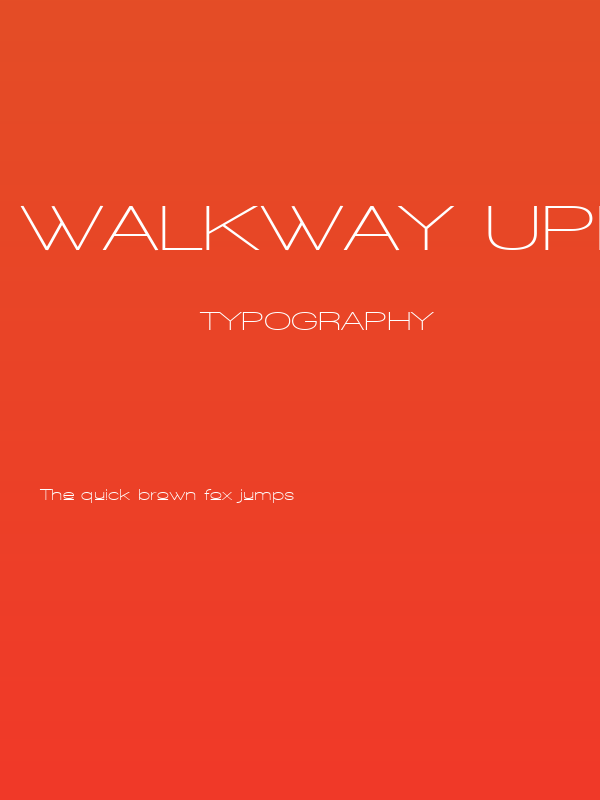 Walkway Upper Expand Semi Poster