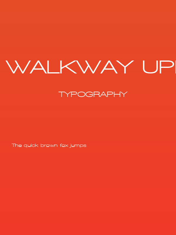 Walkway Upper Expand Ultra Poster