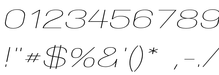 Walkway Upper Oblique Expand Font OTHER CHARS