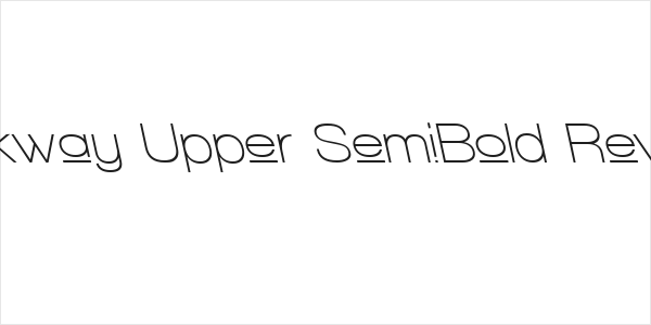 Walkway Upper SemiBold RevObl Logo