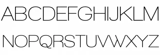 Walkway Upper SemiBold Font Litere mari