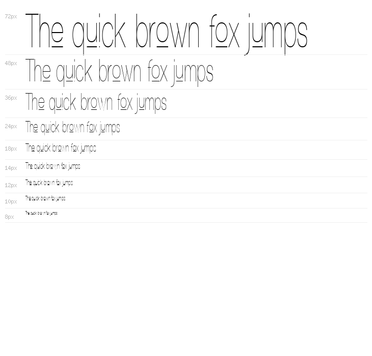 Walkway Upper UItraCondensed Waterfall