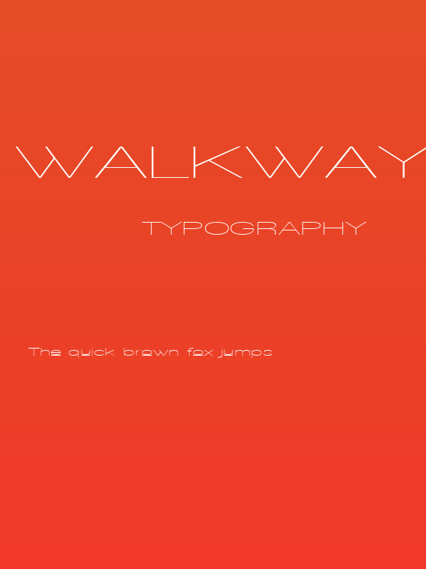 Walkway Upper UltraExpand Poster