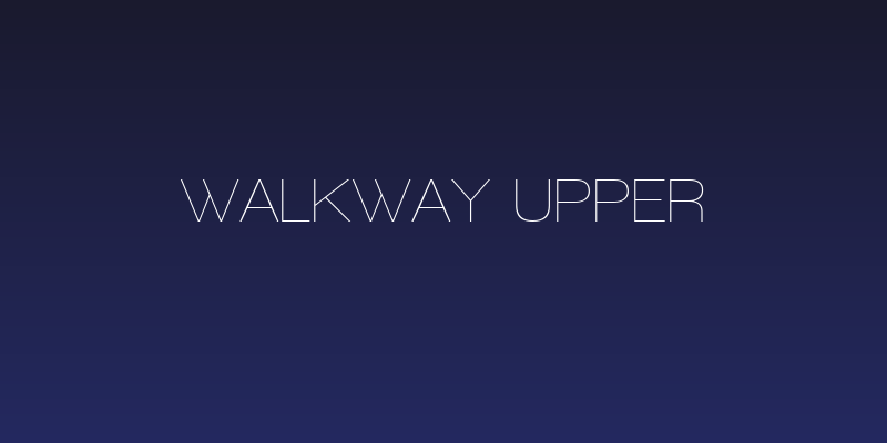 Walkway Upper Social Header