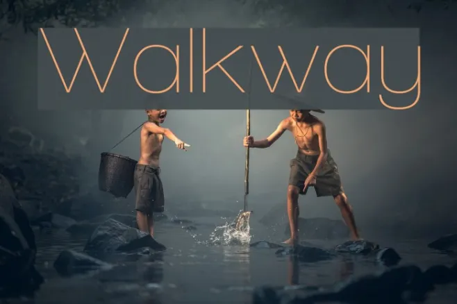 Walkway Example 1