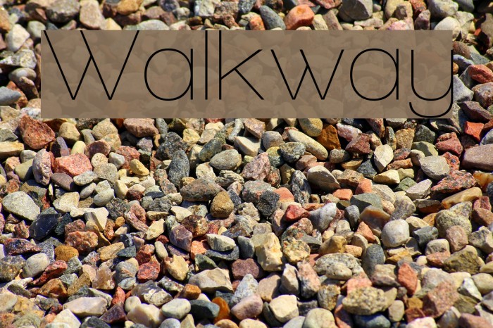 Walkway Font examples