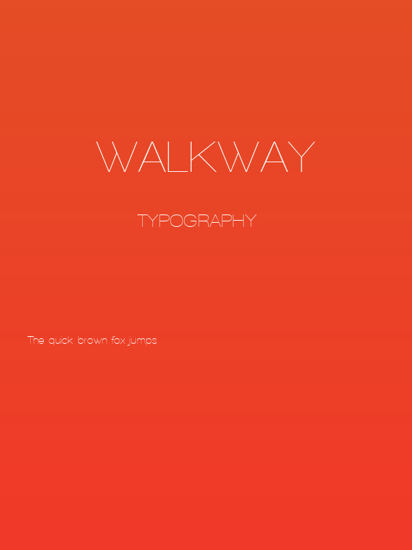 Walkway Poster