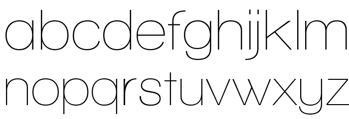 Walkway Font LOWERCASE