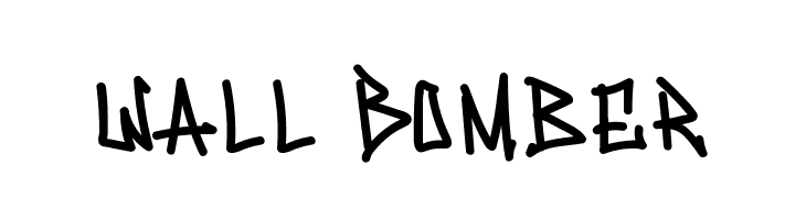 Wall Bomber  免费字体下载