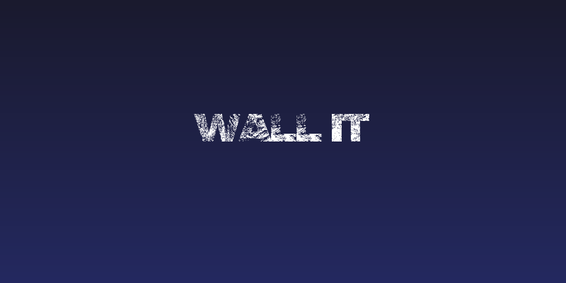 Wall IT Social Header