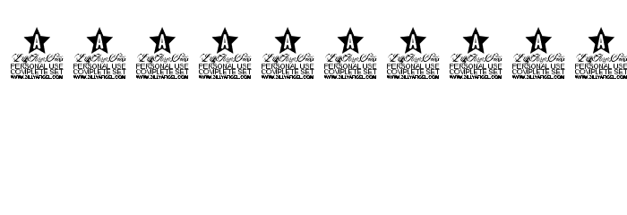 Wall Paper Personal Use Regular Font OTHER CHARS