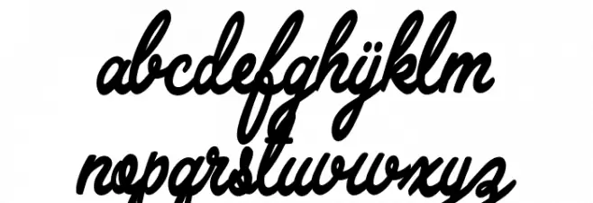 Wall Paper Personal Use Regular Schriftart Kleinbuchstaben