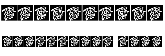 WallAxe Black Font OTHER CHARS