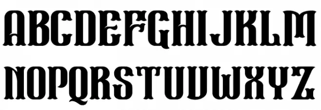 WallAxe Black Font Litere mari
