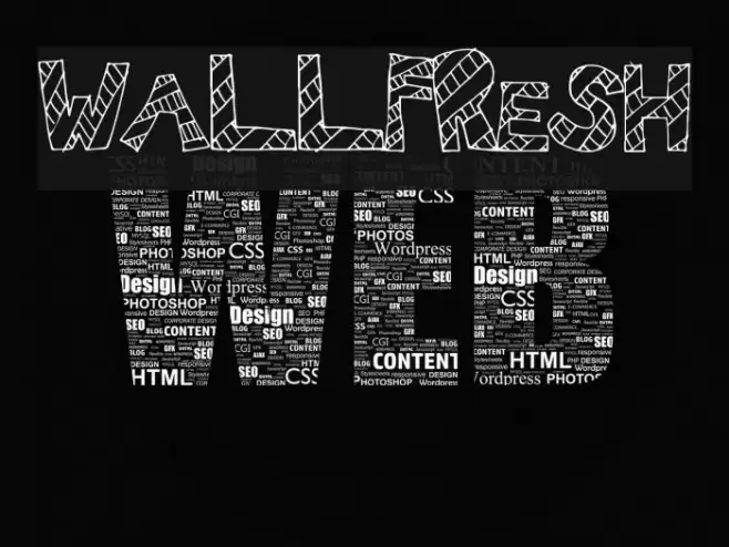 WallFresh Font examples