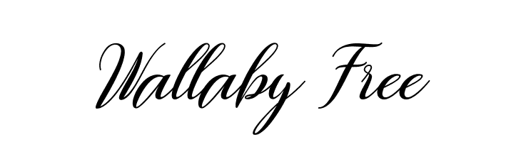 Wallaby Free  font caratteri gratis