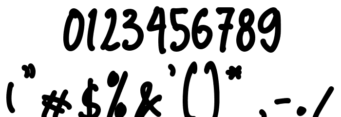 Wallabys Junior Font OTHER CHARS