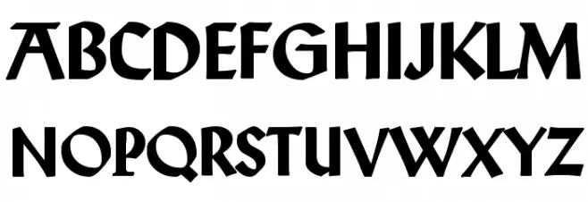 Wallau Rundgotisch Heavy Schriftart Groß
