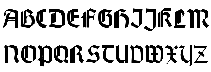Wallau Zier Bold Font LOWERCASE