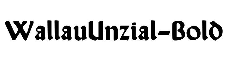 WallauUnzial-Bold  font caratteri gratis