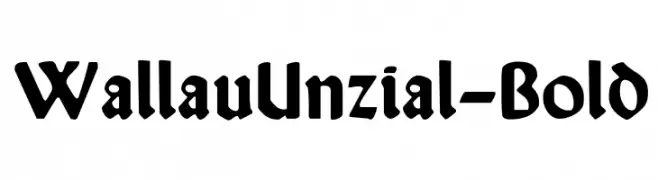 WallauUnzial-Bold  Fuentes Gratis Descargar