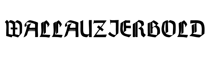 WallauZierBold  Frei Schriftart Herunterladen