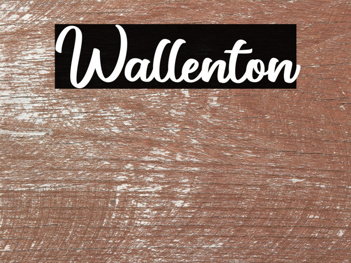 Wallenton Example 2