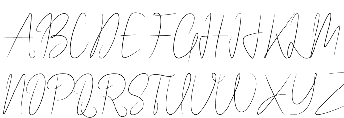 WalletSignature Font OTHER CHARS