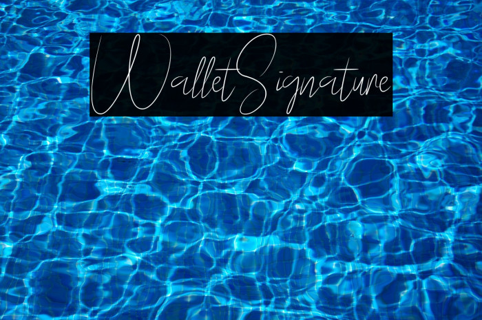 WalletSignature Example 1