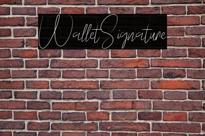 WalletSignature Example 2