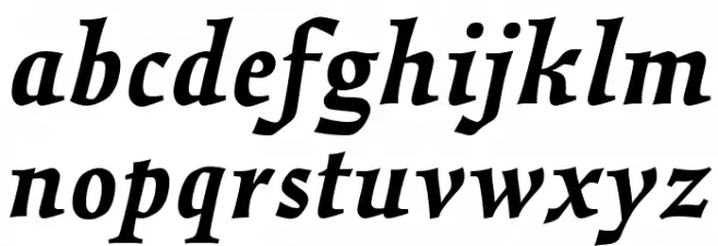 Walleye Bold Italic خط أحرف صغيرة