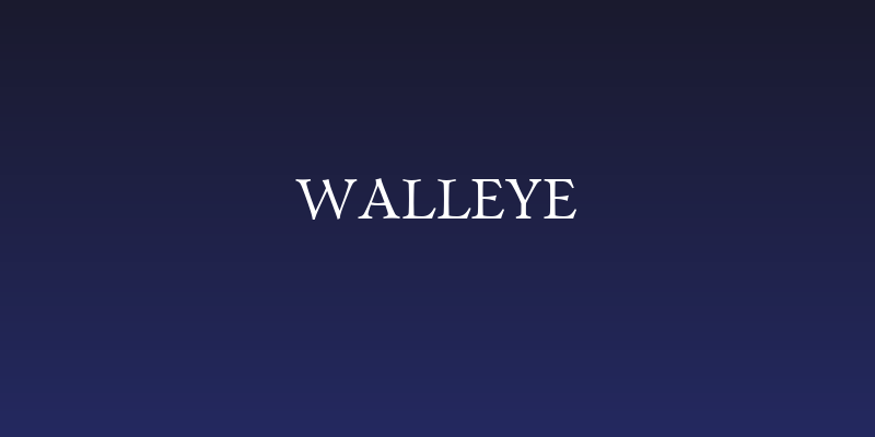 Walleye Social Header