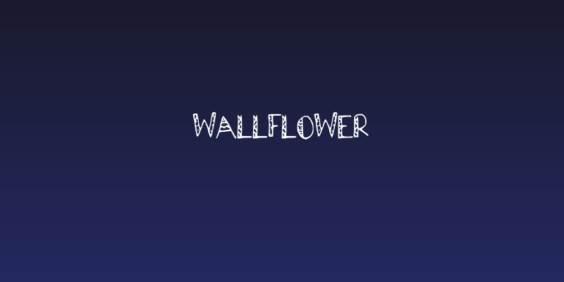 Wallflower Social Header