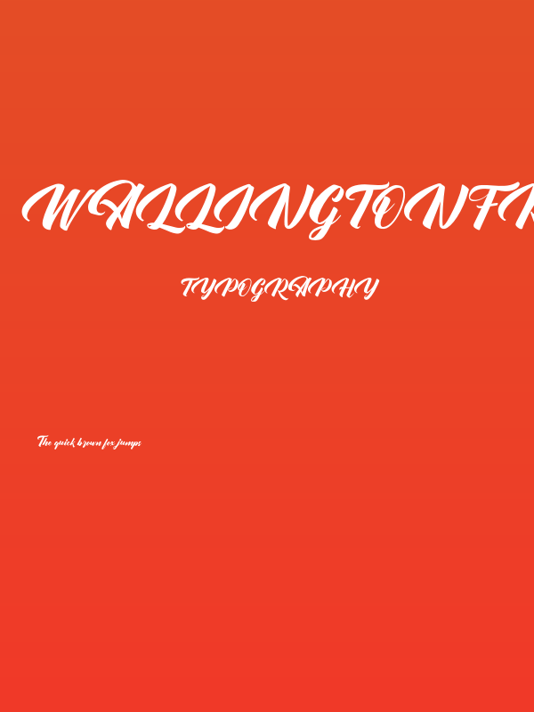 WallingtonFREE Poster