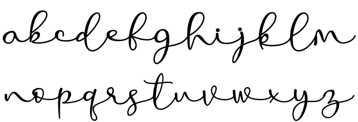 Wallner - Personal Use Font LOWERCASE