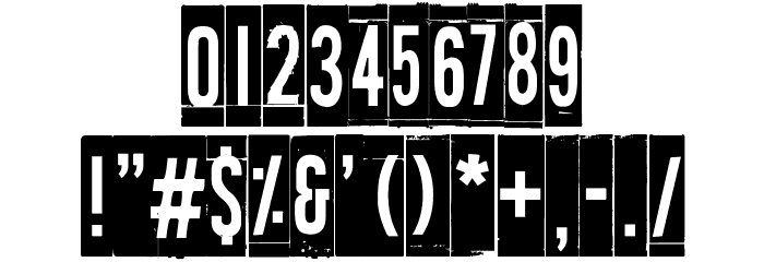 Wallowxenon Font OTHER CHARS