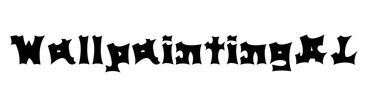 WallpaintingAL  Free Fonts Download
