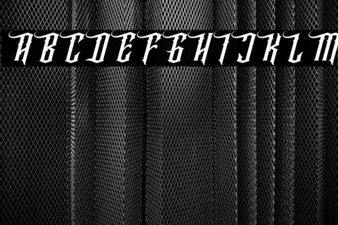 Wallrous Italic Font examples