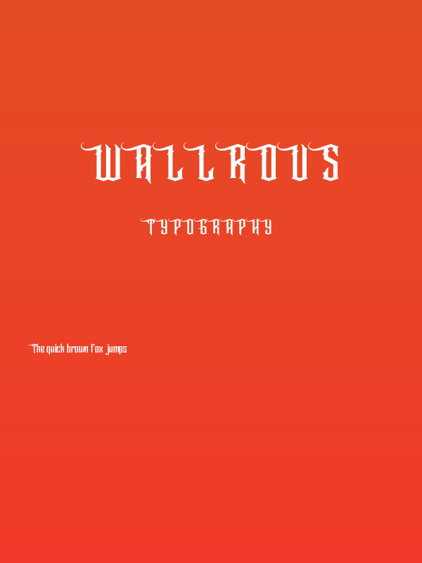 Wallrous Poster
