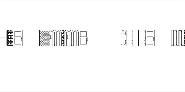 Walls, Fences & Doors JL Logo