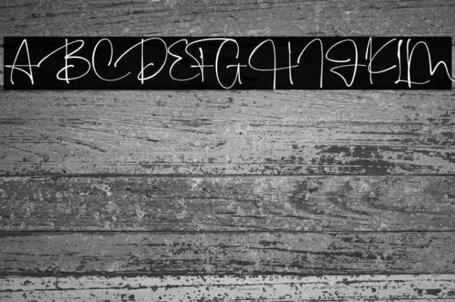 Walnut Candy personal use Шрифта examples