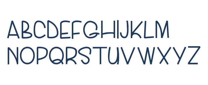 Waloh Regular Uppercase