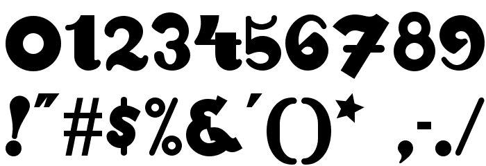 Walrus Gumbo NF Font OTHER CHARS