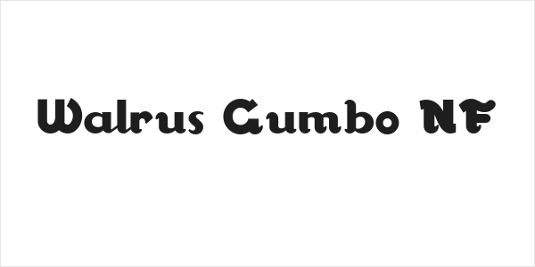 Walrus Gumbo NF Logo